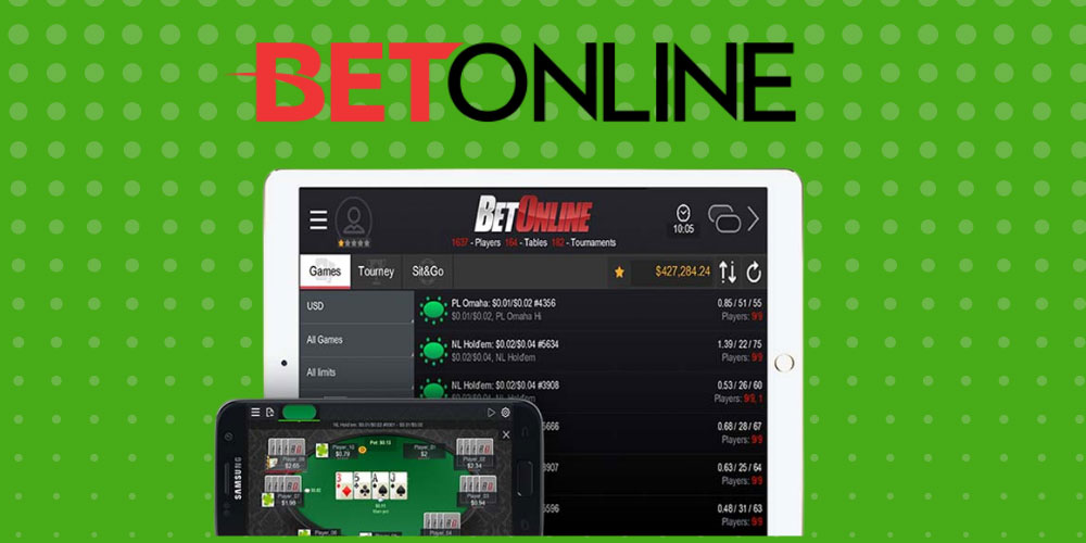 about BetOnline mobile