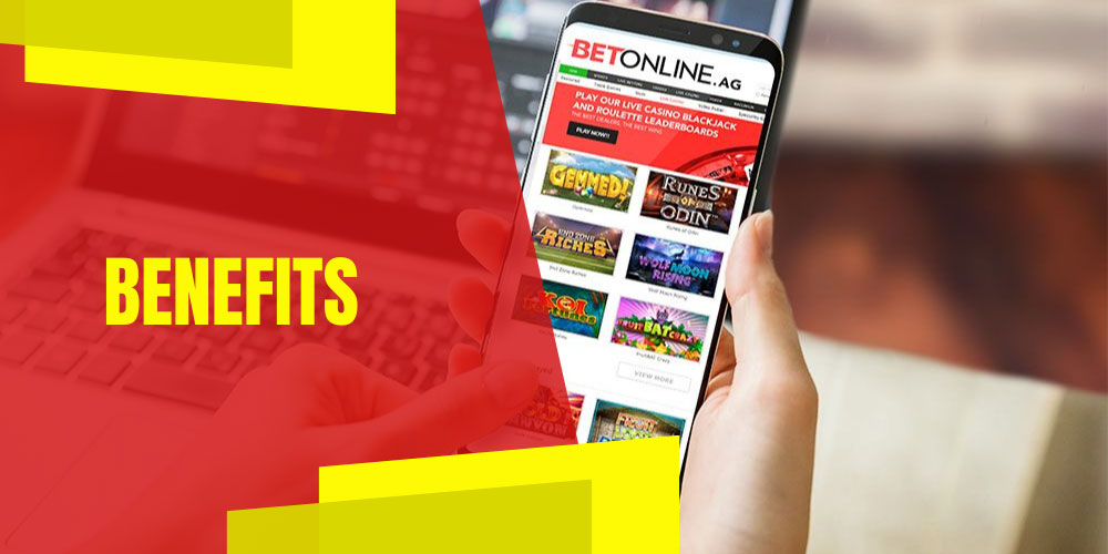 Benefits BetOnline mobile