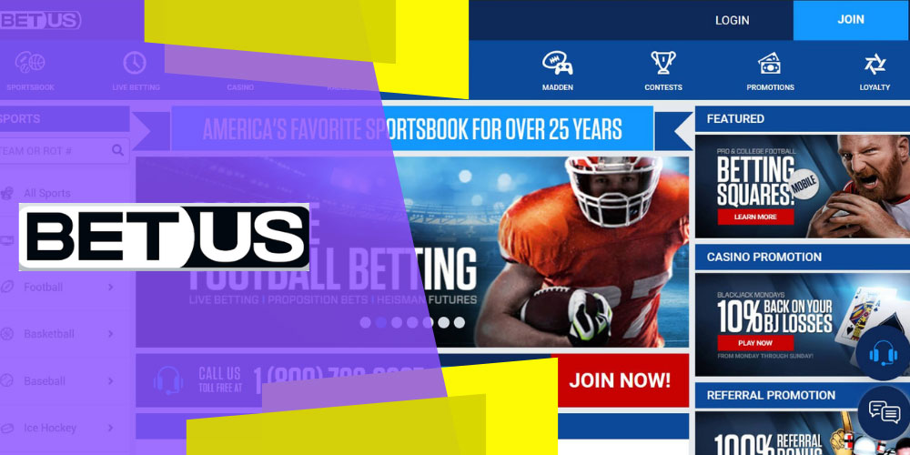 BetUS – Accepts bets from players all over the world